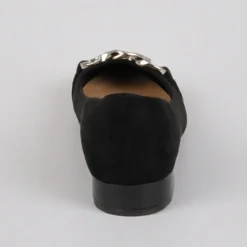 Ballerines|VICE VERSA Ballerines A Talon Femme Noir Avec Chaine