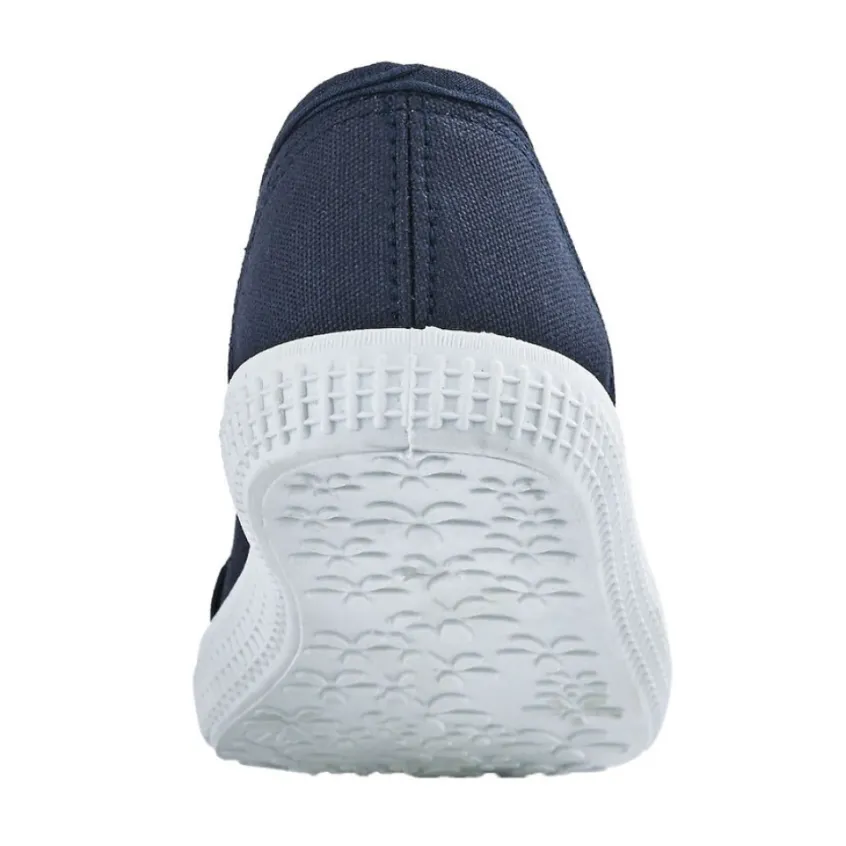 Ballerines|STREET LIFE Ballerines Femme En Toile Bleu Marine