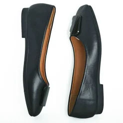 Ballerines|VICE VERSA Ballerines Femme Noir A Bout Carre