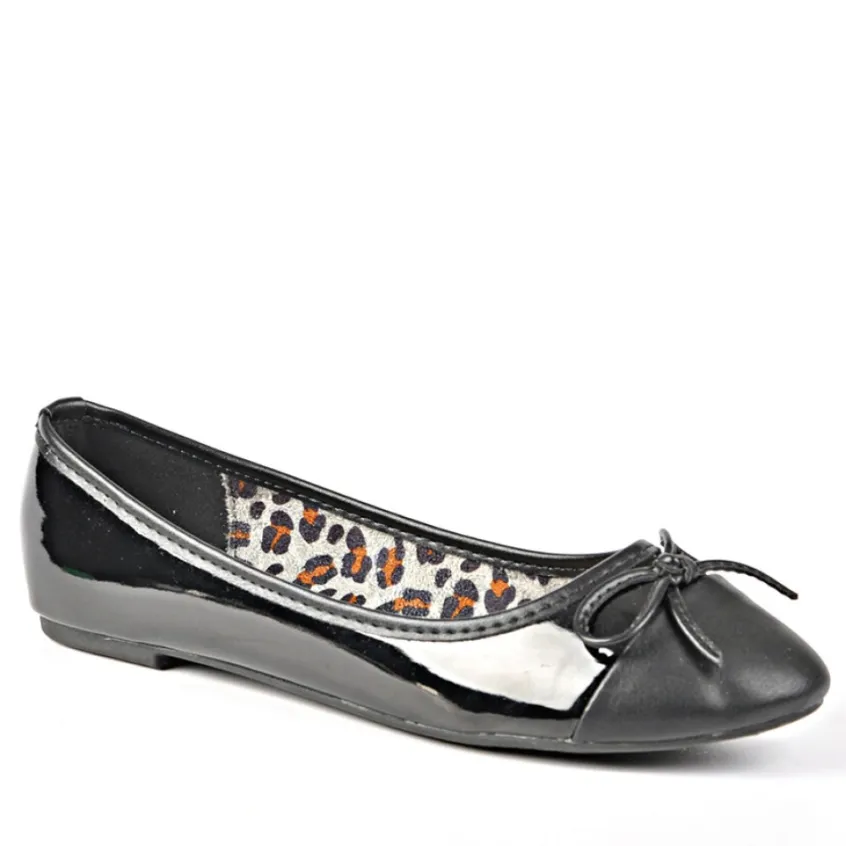 Ballerines|ANA LUNA Ballerines Femme Vernies Noires