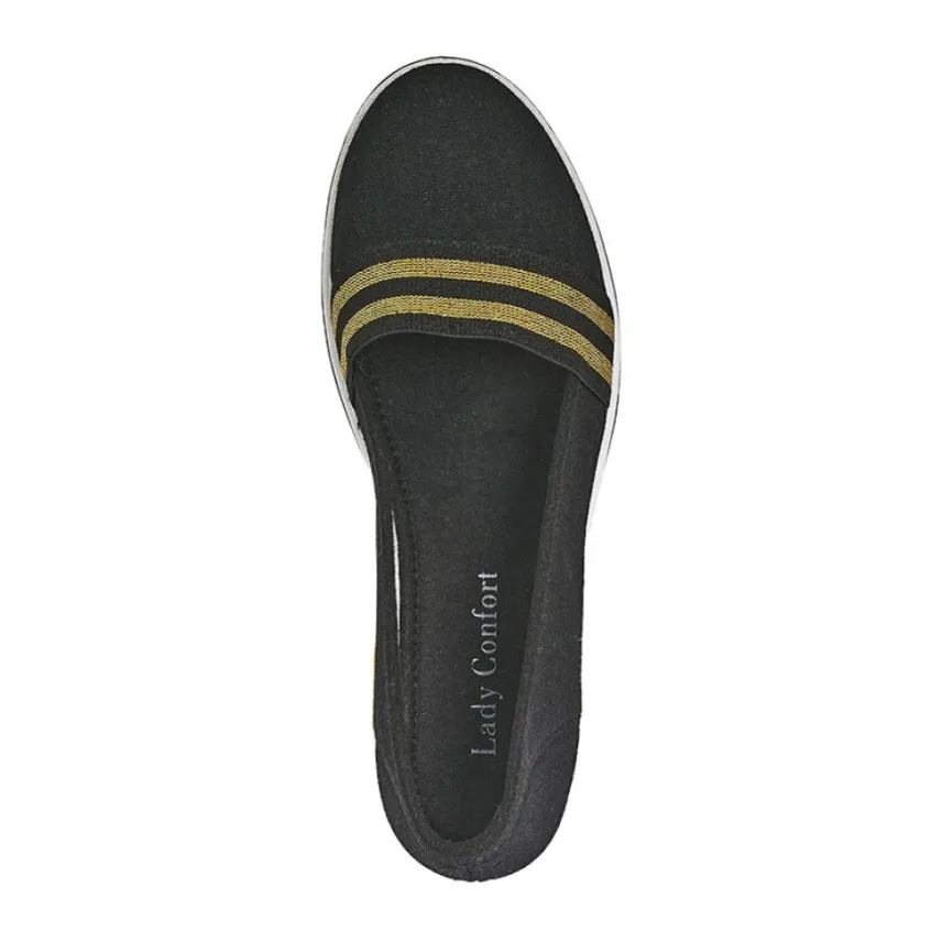 Chaussures Confort|LADY CONFORT Ballerines Noir