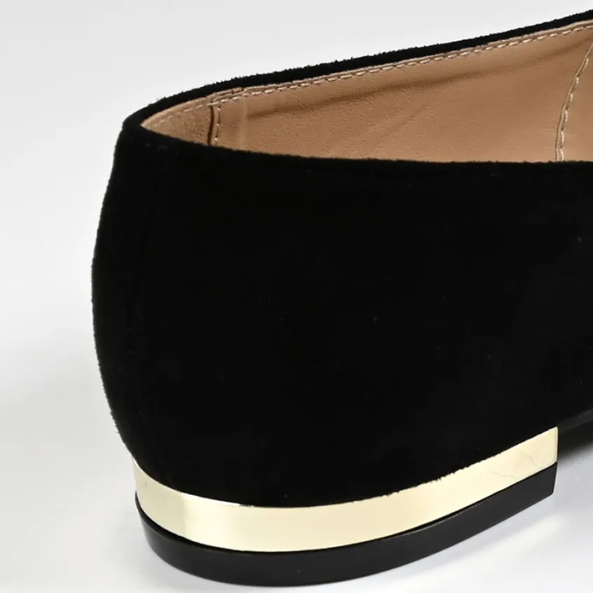Ballerines|VICE VERSA Ballerines Ouvertes Femme Noir