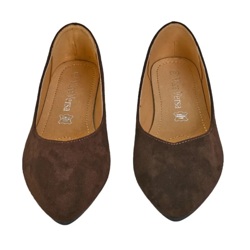 Ballerines|VICE VERSA Ballerines Pointues Femme Marron