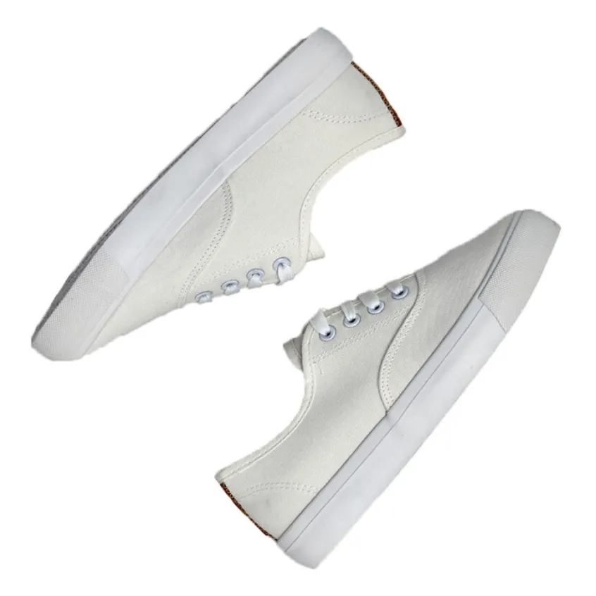 Baskets, Sneakers|STREET LIFE Baskets / Tennis En Toile Blanc Lacets Elastiques
