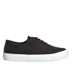 Baskets, Sneakers|STREET LIFE Baskets / Tennis En Toile Noir Lacets Elastiques