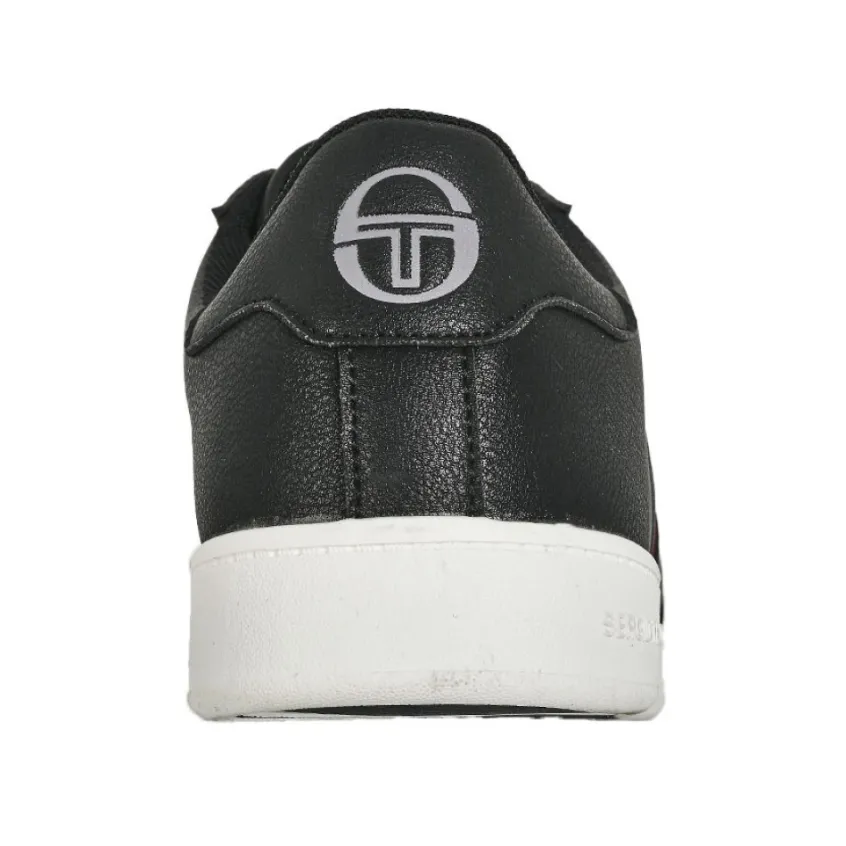 Baskets, Sneakers|SERGIO TACCHINI Baskets A Lacets Homme Noir Parigi Classic Ltx