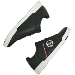 Baskets, Sneakers|SERGIO TACCHINI Baskets A Lacets Homme Noir Parigi Classic Ltx
