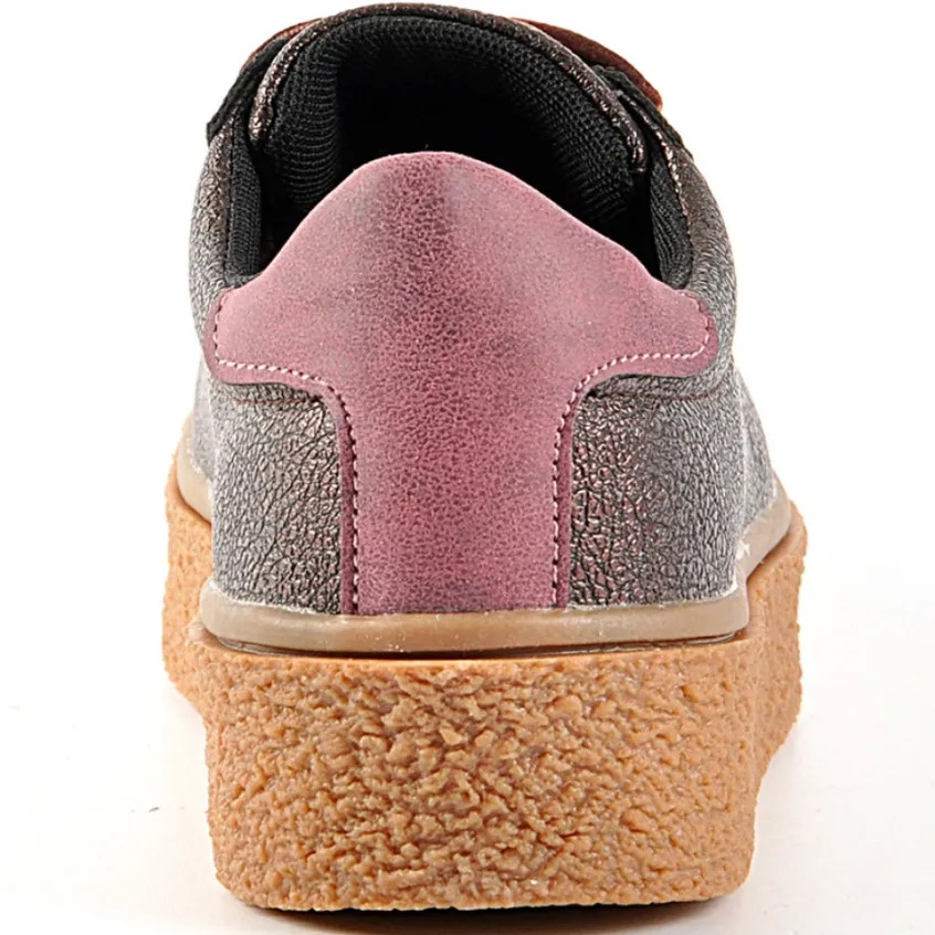 Baskets, Sneakers|GIRL TIME Baskets Avec Lacets Ruban Violet
