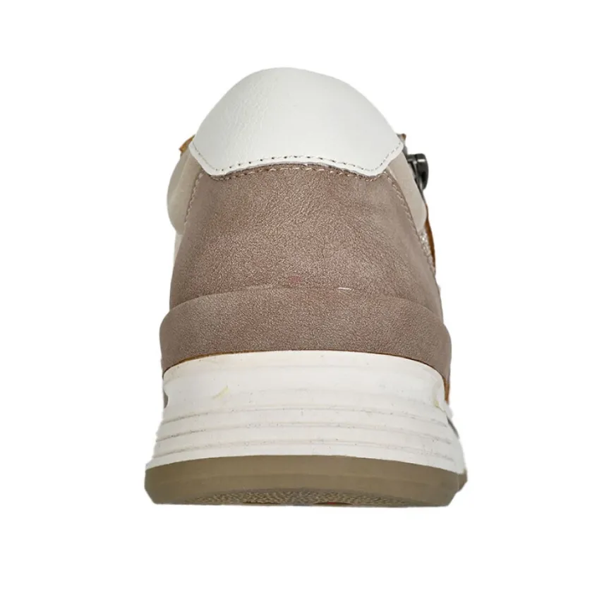 Chaussures Confort|RELIFE Baskets Compensees Femme Beige