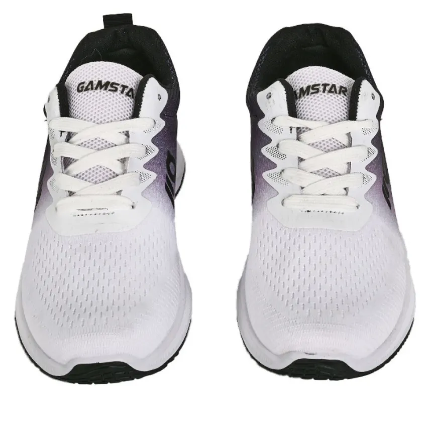 Baskets, Sneakers|GAMSTAR Baskets De Sport Homme Blanc Et Noir