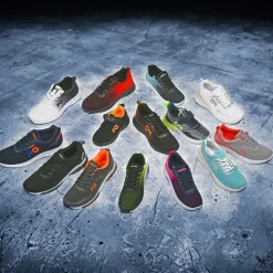 Baskets, Sneakers|GAMSTAR Baskets De Sport Homme Blanc Et Noir