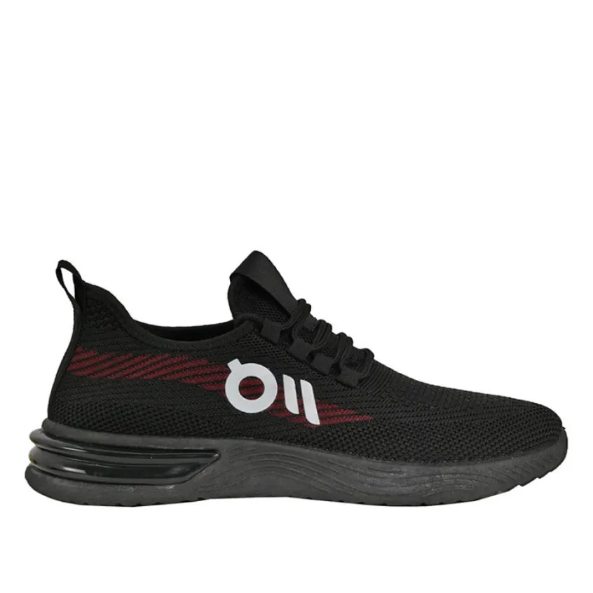 Baskets, Sneakers|GAMSTAR Baskets De Sport Homme En Maille Noire