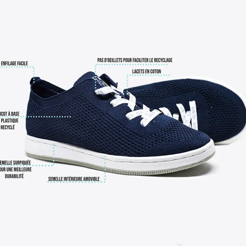 Baskets, Sneakers|ALMA PLANETE Baskets Eco-Responsable Femme Orange Alma