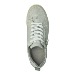 Chaussures Confort|LADY CONFORT Baskets Femme Argente