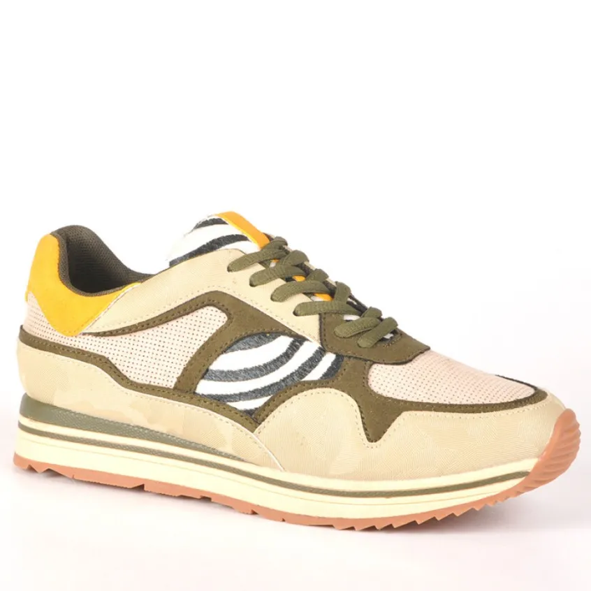 Baskets, Sneakers|GIRL TIME Baskets Femme Beige