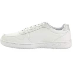 Baskets, Sneakers|STREET LIFE Baskets Femme Blanc Et Argent