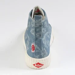 Baskets, Sneakers|LEE COOPER Baskets Femme Bleu Imprime Fleuri