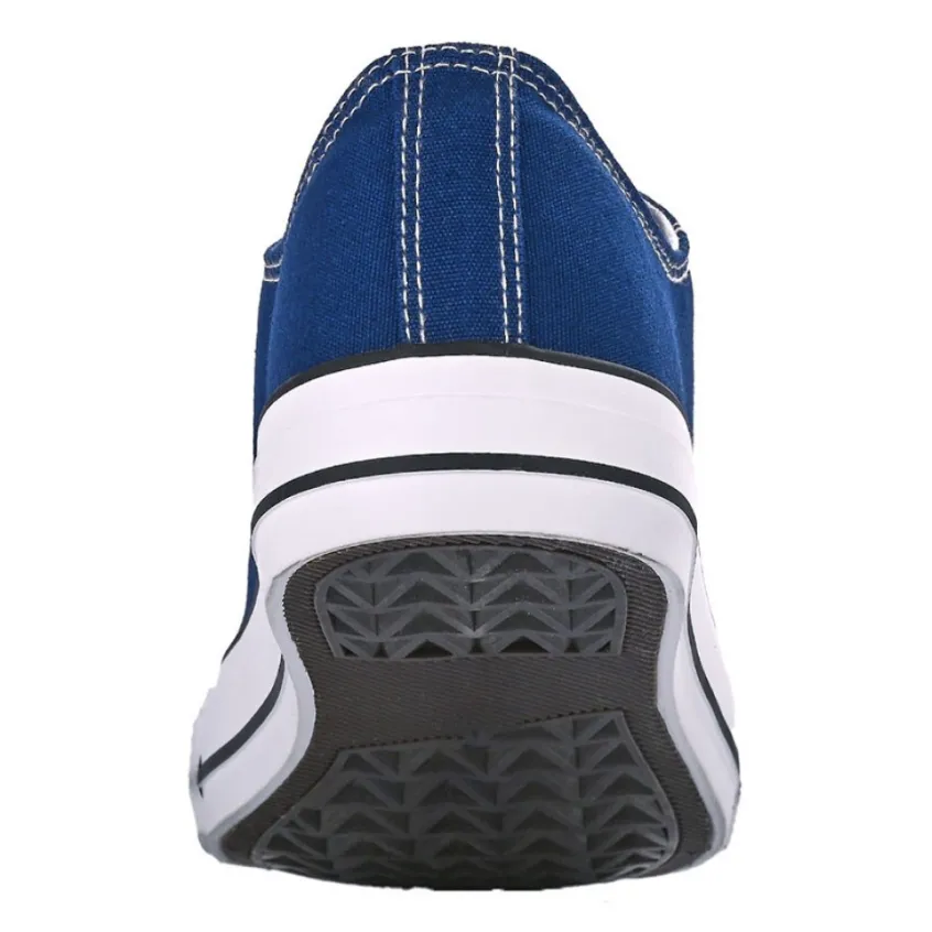 Baskets, Sneakers|STREET LIFE Baskets Femme En Toile Bleu Marine