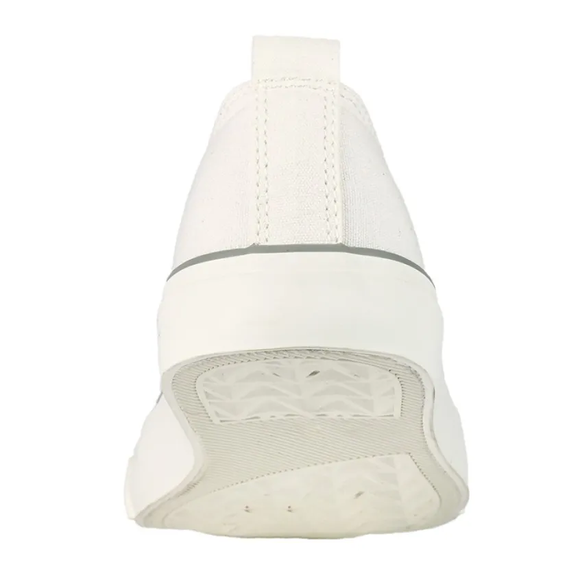 Baskets, Sneakers|STREET LIFE Baskets Femme En Toile Blanche
