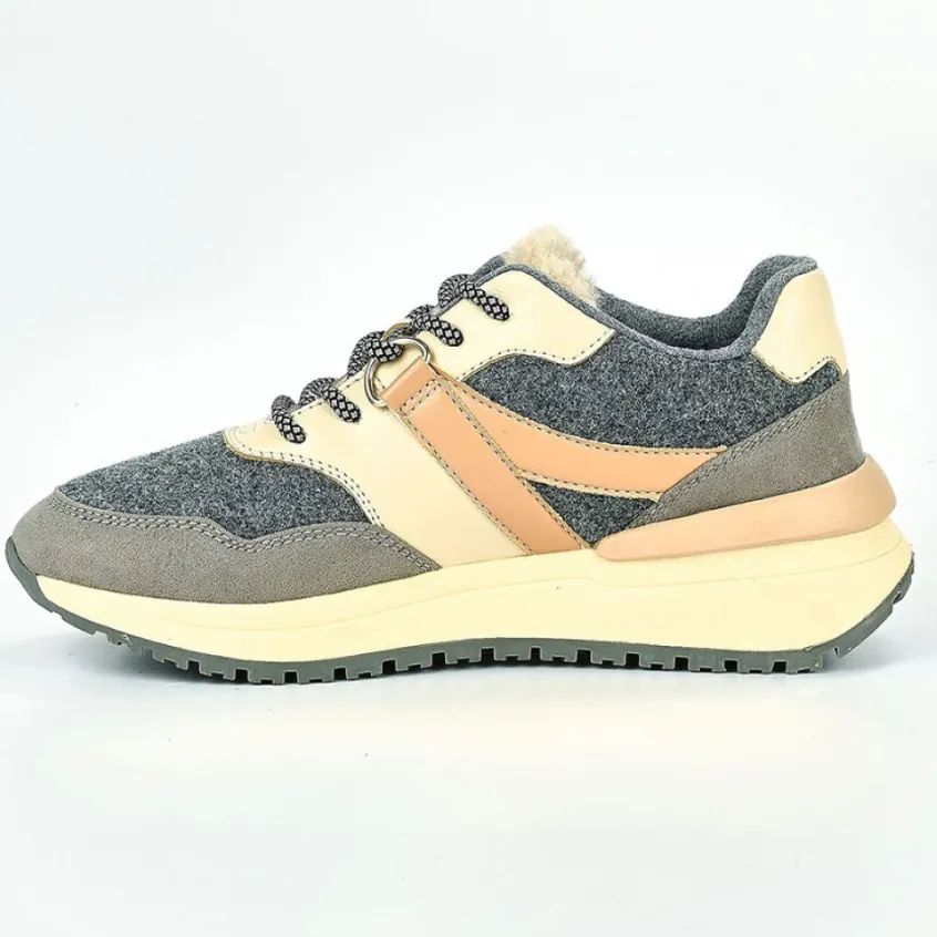 Baskets, Sneakers|STREET LIFE Baskets Femme Gris