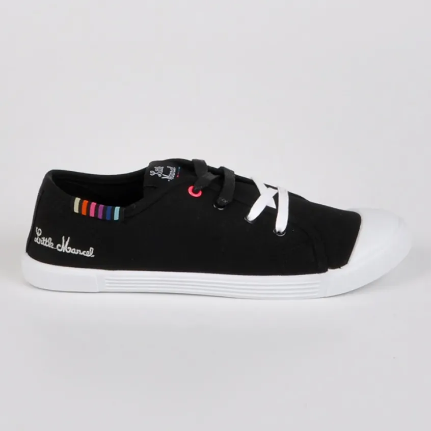 Baskets, Sneakers|LITTLE MARCEL Baskets Femme Noir
