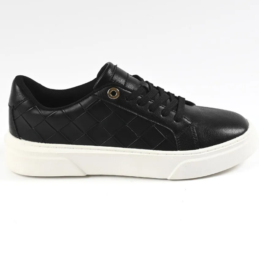 Baskets, Sneakers|STREET LIFE Baskets Femme Noir
