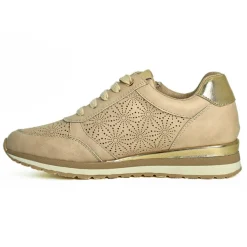 Chaussures Confort|SCALINA Baskets Femme Rose A Semelle Amovible