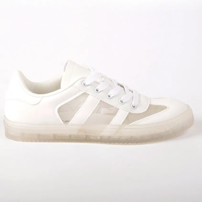 Baskets, Sneakers|STREET LIFE Baskets Femme Blanc