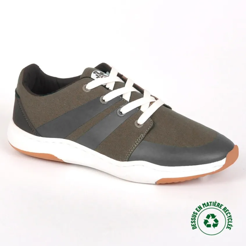 Baskets, Sneakers|ALMA PLANETE Baskets Homme Eco-Responsables Kaki