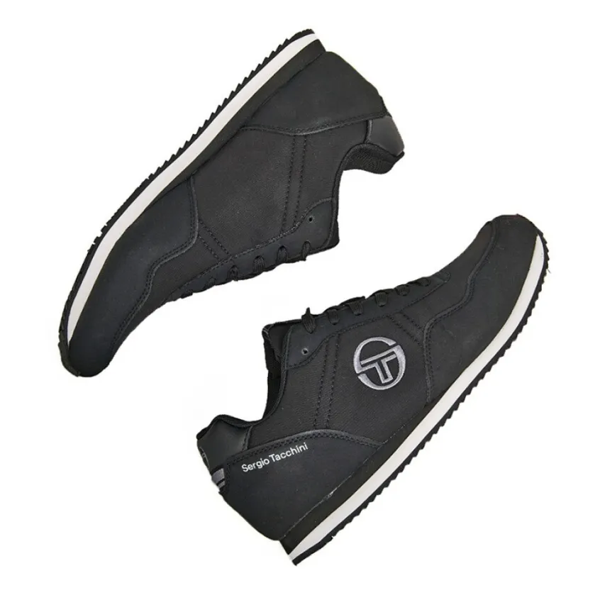 Baskets, Sneakers|SERGIO TACCHINI Baskets Homme Noir