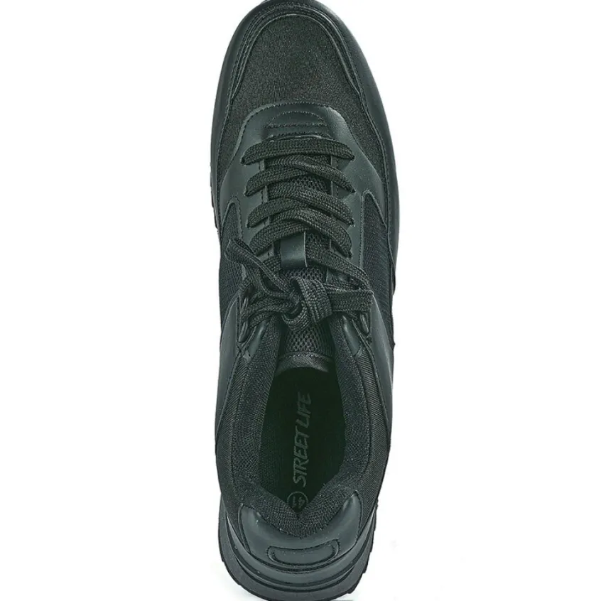 Baskets, Sneakers|STREET LIFE Baskets Homme Noir
