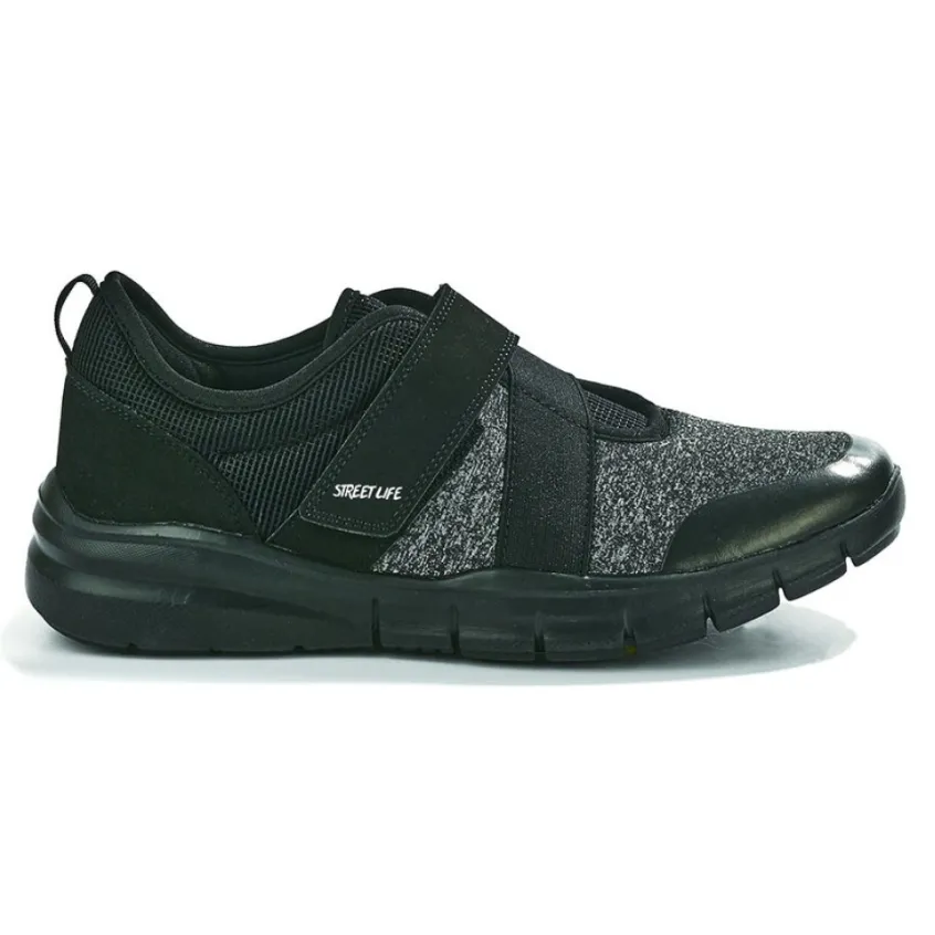 Baskets, Sneakers|STREET LIFE Baskets Homme Noir