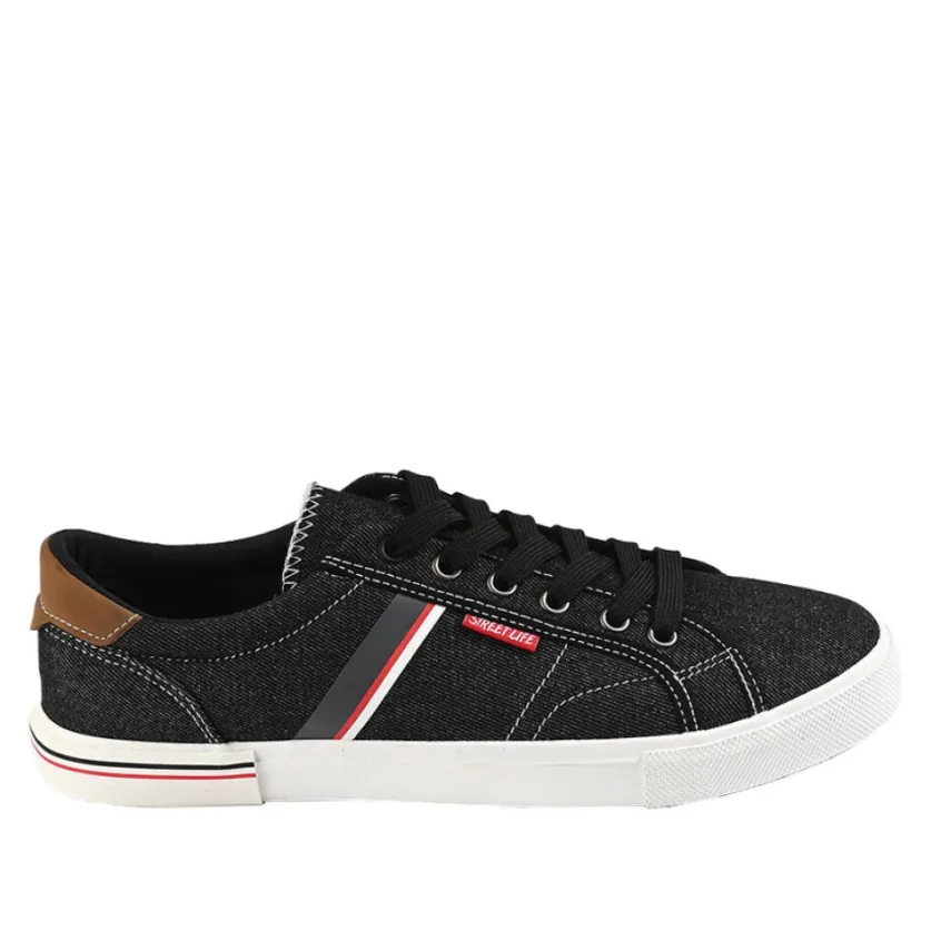 Baskets, Sneakers|STREET LIFE Baskets Homme Noir