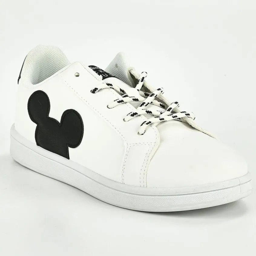 Baskets, Sneakers|MICKEY Baskets Femme Blanc