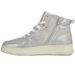 Baskets, Sneakers|STREET LIFE Baskets Montantes Femme Argente