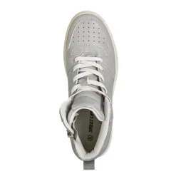 Baskets, Sneakers|STREET LIFE Baskets Montantes Femme Argente