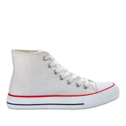 Baskets, Sneakers|STREET LIFE Baskets Montantes Femme Blanc