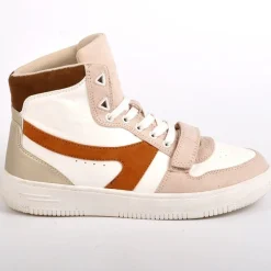 Baskets, Sneakers|STREET LIFE Baskets Montantes Femme Blanc