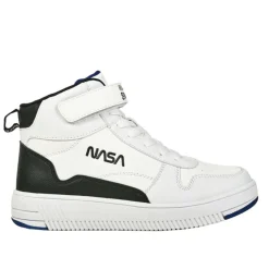 Baskets, Sneakers|NASA Baskets Montantes Garcon Blanc