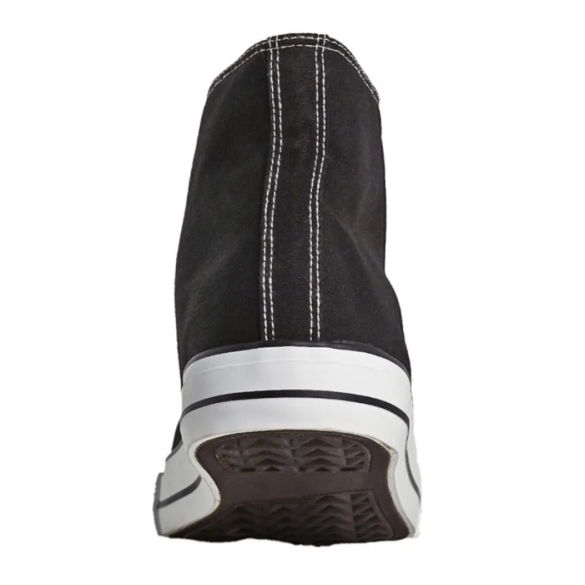 Baskets, Sneakers|STREET LIFE Baskets Montantes Homme En Toile Noire
