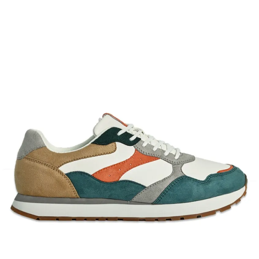 Baskets, Sneakers|STREET LIFE Baskets Retro Running Femme Multicolore