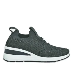 Chaussures Confort|SCALINA Baskets Sneakers Semelles Souples Noir