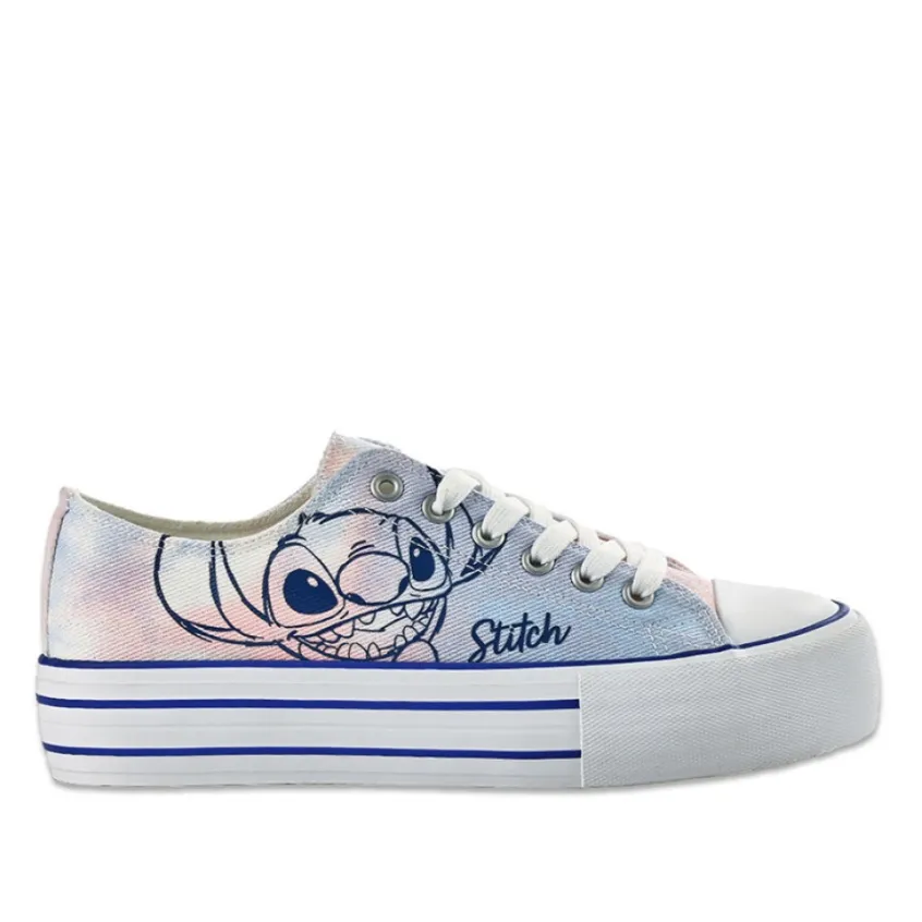 Baskets, Sneakers|STITCH Baskets Femme Blanc Tie And Dye