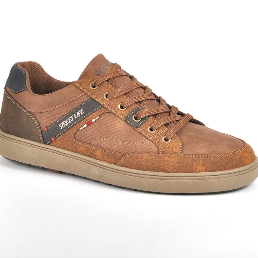 Baskets, Sneakers|STREET LIFE Baskets Marron