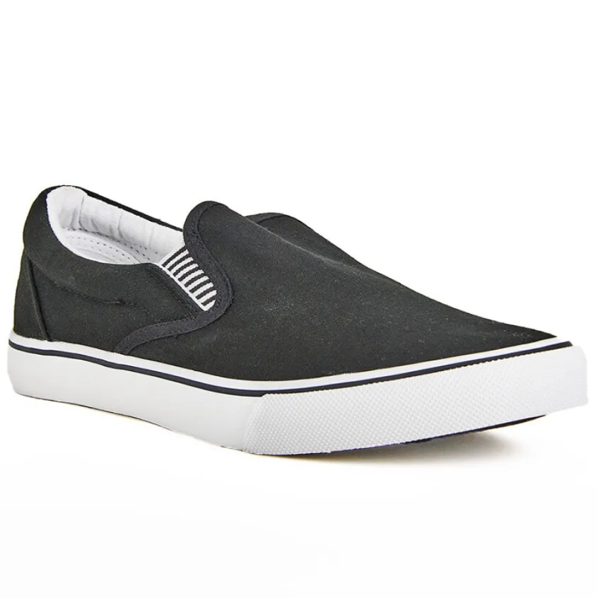 Baskets, Sneakers|SEALINE Baskets Tennis Toile Noir