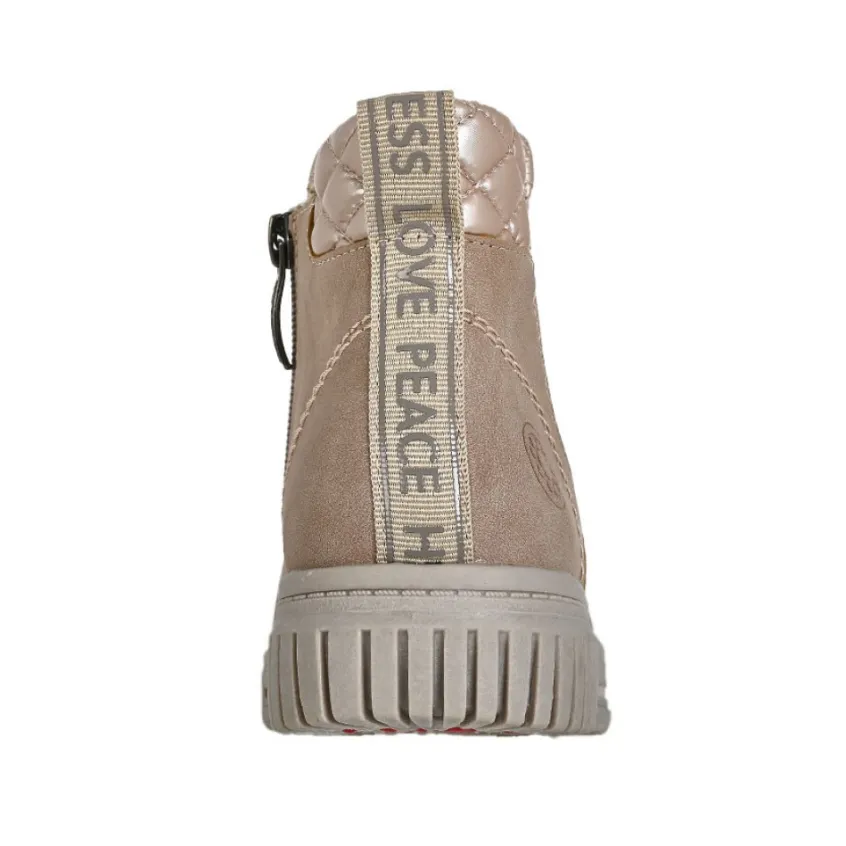 Chaussures Confort|RELIFE Boots Confort Femme Nude Avec Elastiques