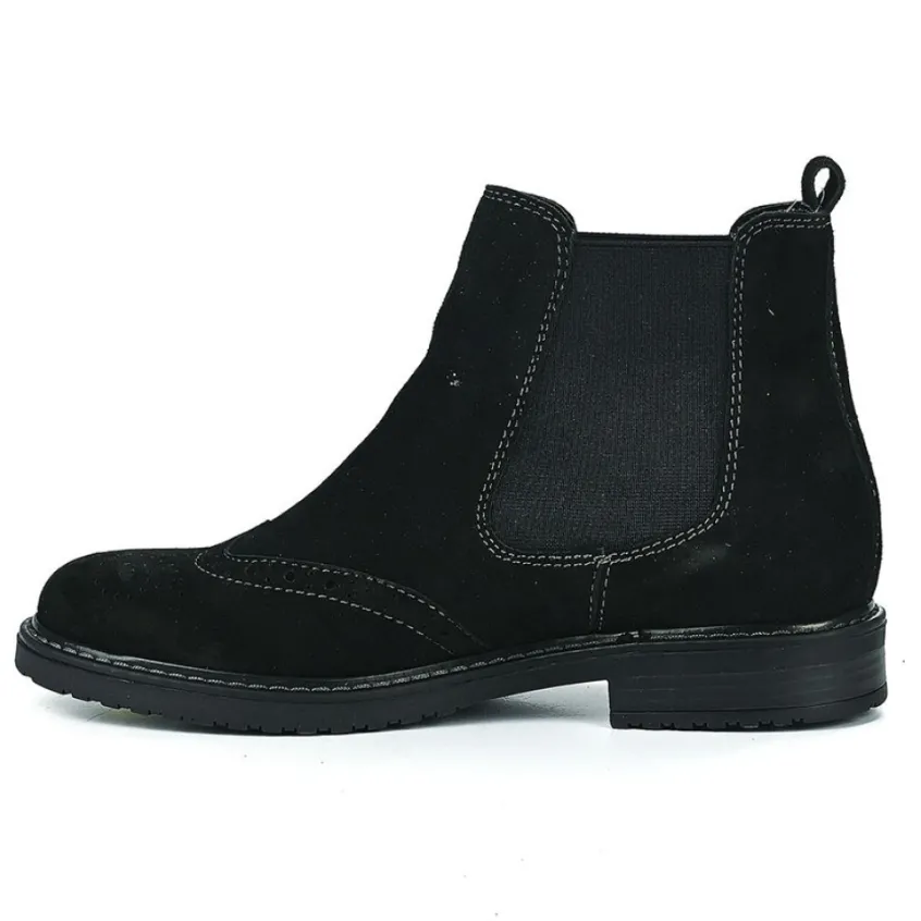 Boots, Bottines|AGORA Boots Femme Noir