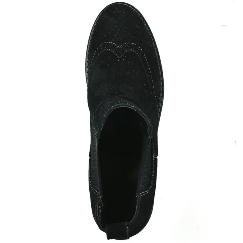 Boots, Bottines|AGORA Boots Femme Noir