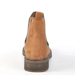 Boots, Bottines|VICE VERSA Boots Femme Avec Elastiques Marron
