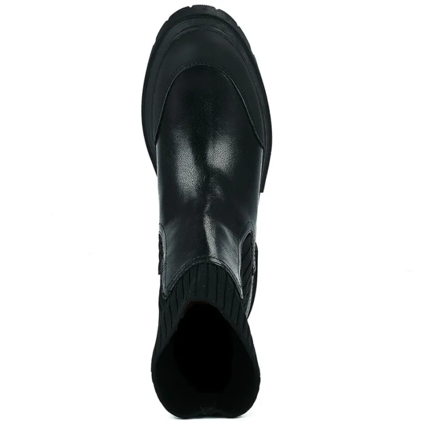 Boots, Bottines|VICE VERSA Boots Femme Noir